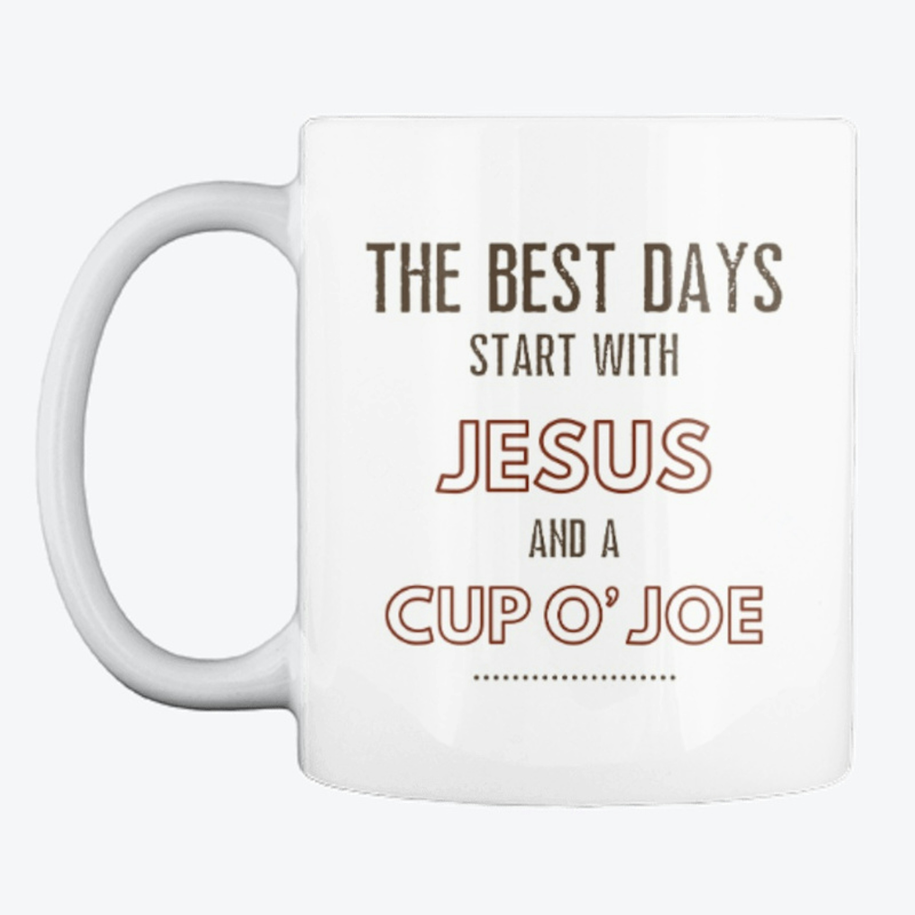 Jesus and a Cup O' Joe