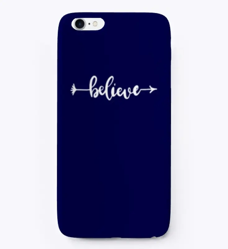 Believe Arrow Graphic Phone Case